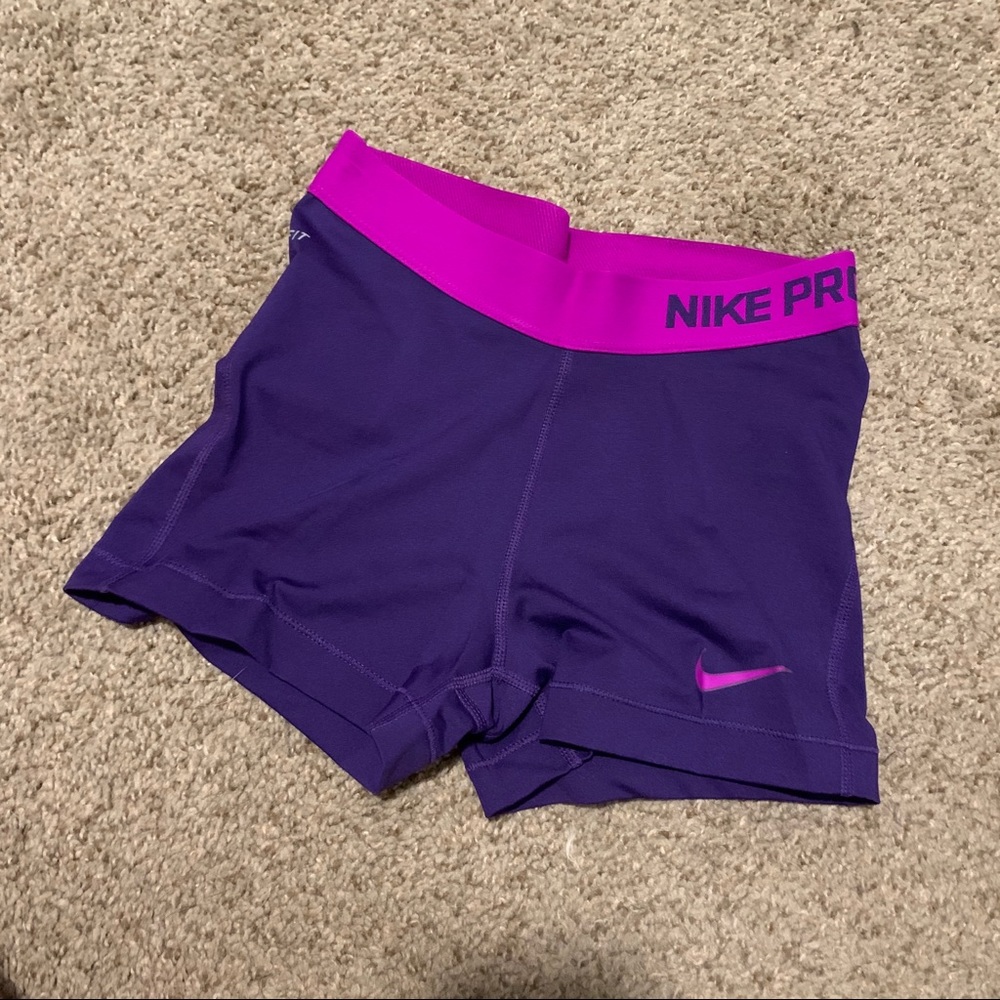 Nike pro compression shorts